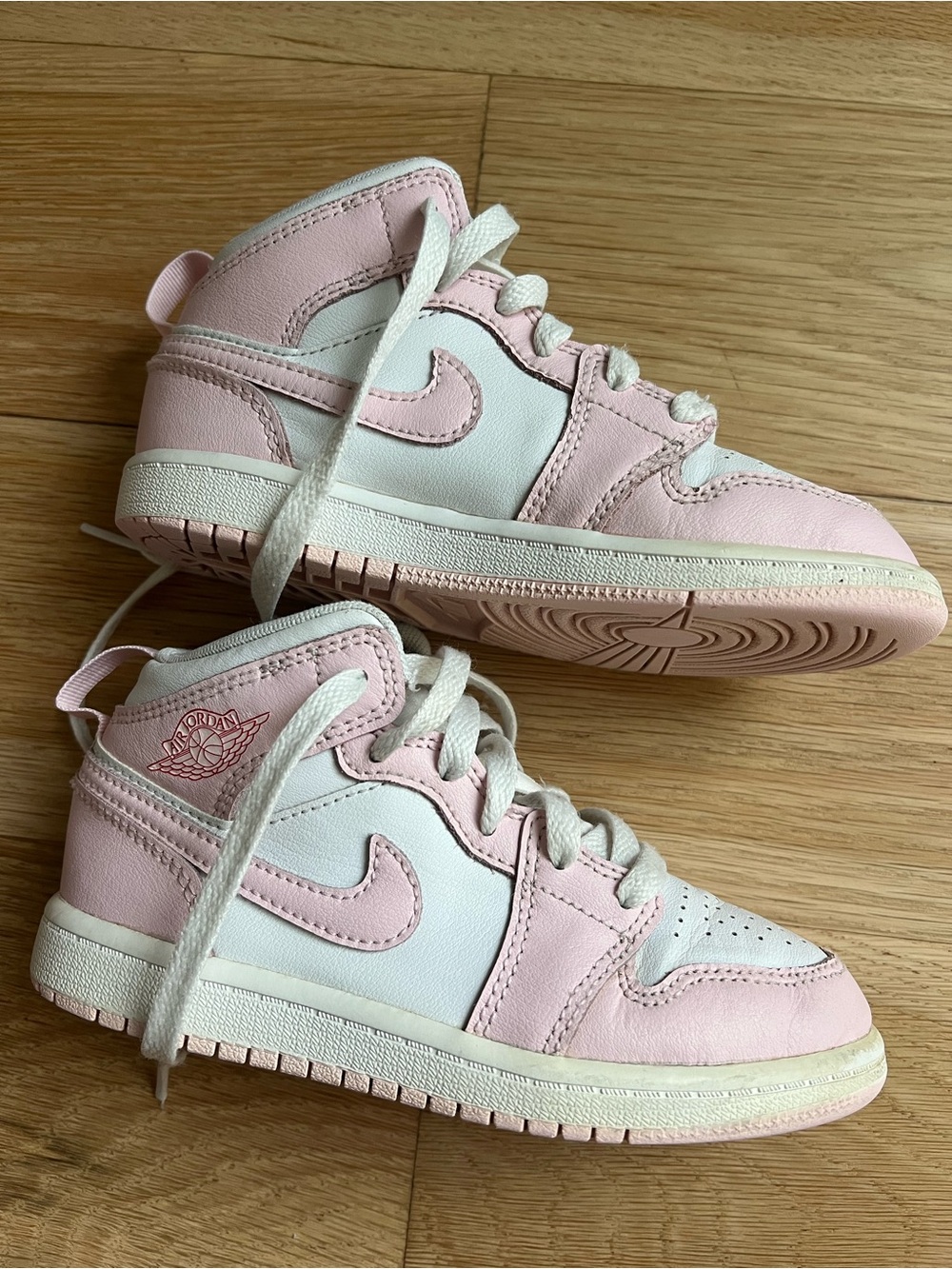 Pink air Jordan’s